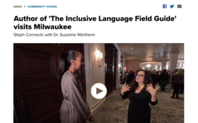 Author of ‘The Inclusive Language Field Guide’ visits Milwaukee