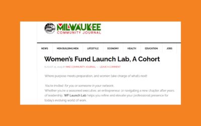 WF Launch Lab Featured in Milwaukee Community Journal